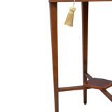 Edwards and Roberts mahogany and inlaid display table