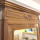 Walnut Bonnetière wardrobe