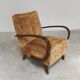 Pair of Art Deco armchairs H410 Type C by Jindrich Halabala for UP Zavody