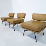 Ensemble de 3 fauteuils 'Elettra' de Stdio BBPR pour Arflex