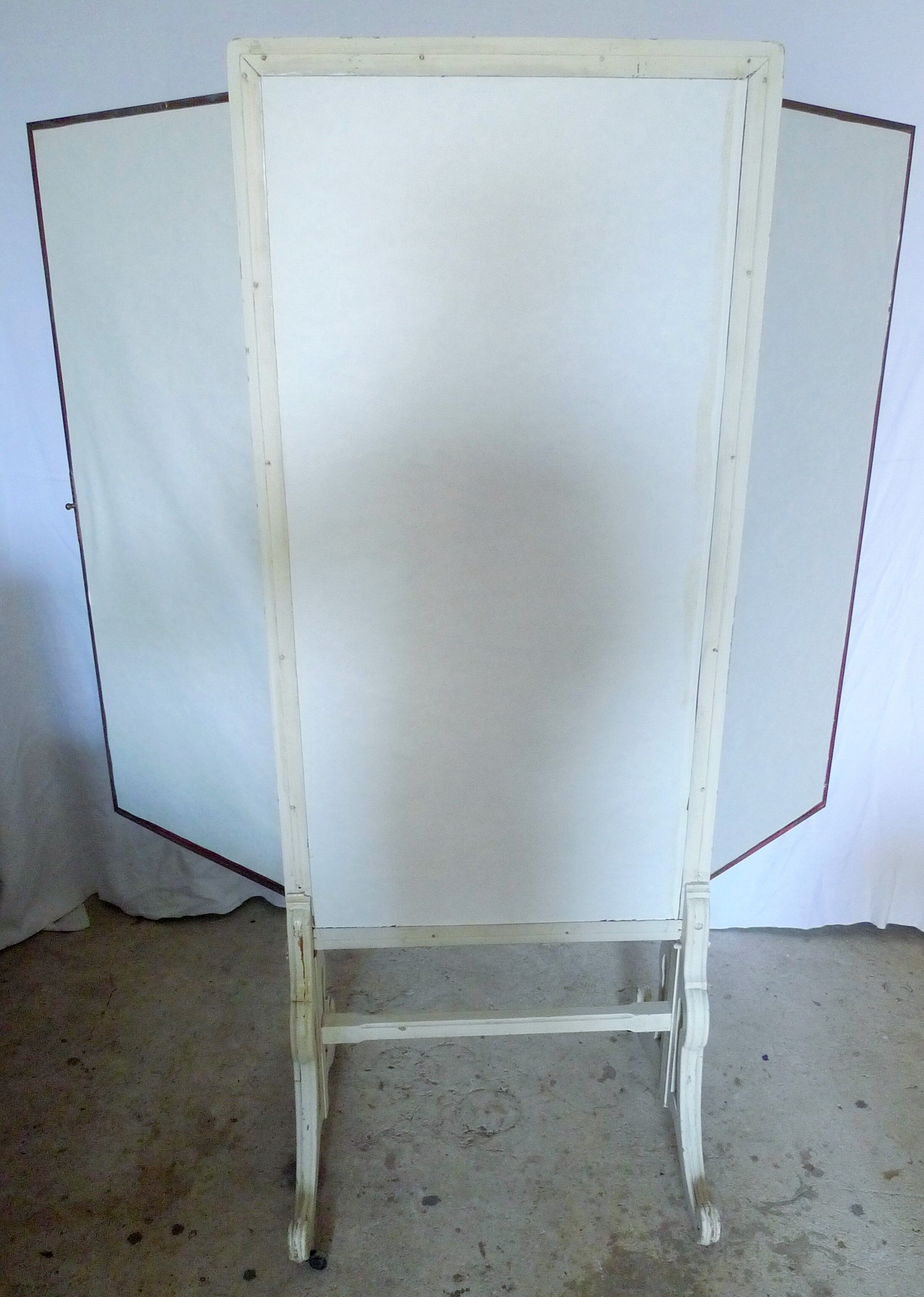 Mirror Brot on triptych feet for store