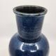 Vase Accolay en grès émaillé Bleu France Circa 1970