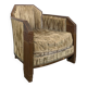 Art Deco armchair by Maurice Dufrêne in Mahogany