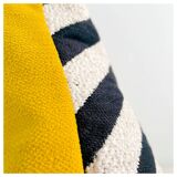 Handmade graphic cushion