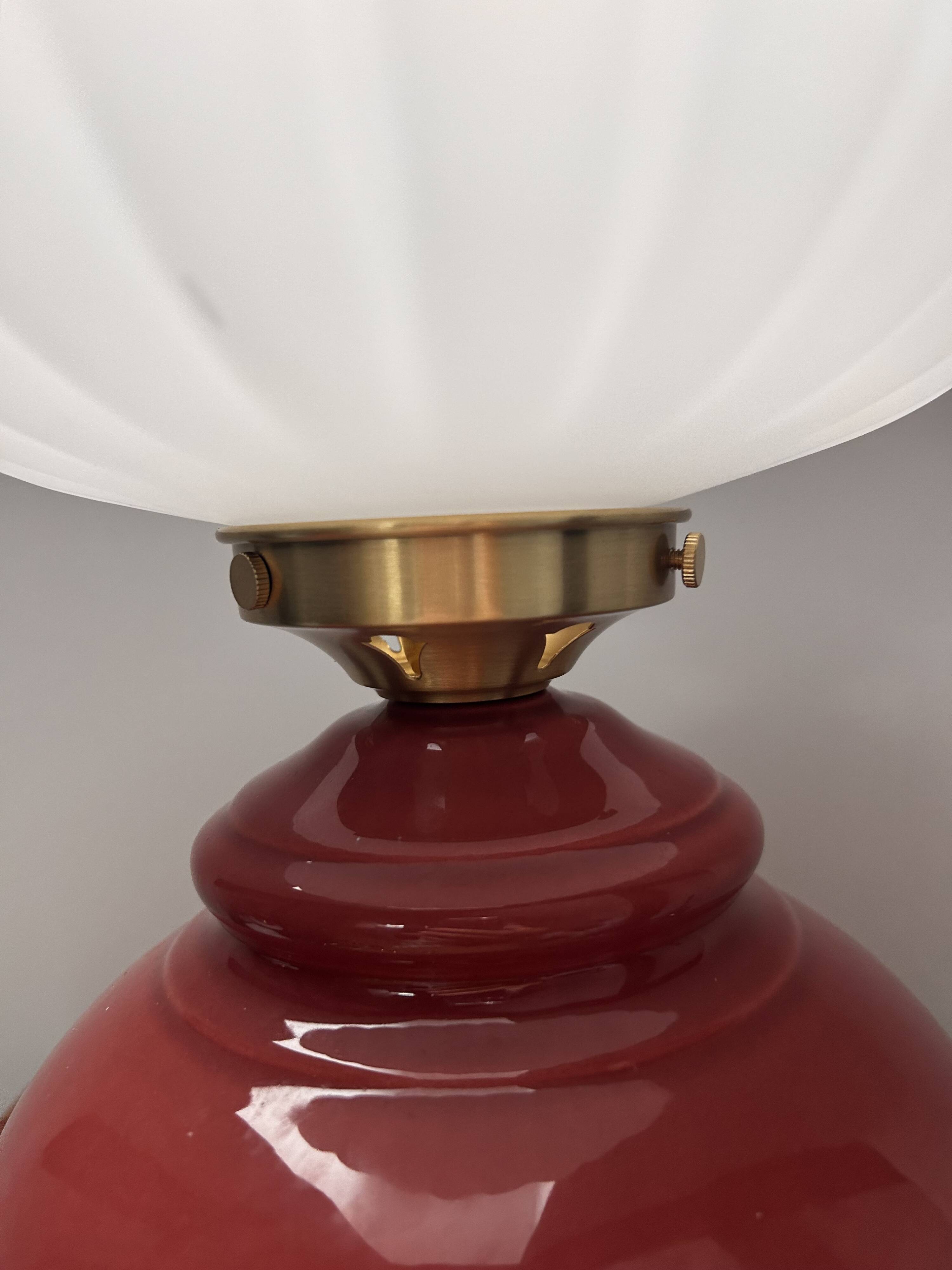 Lampe vintage globe