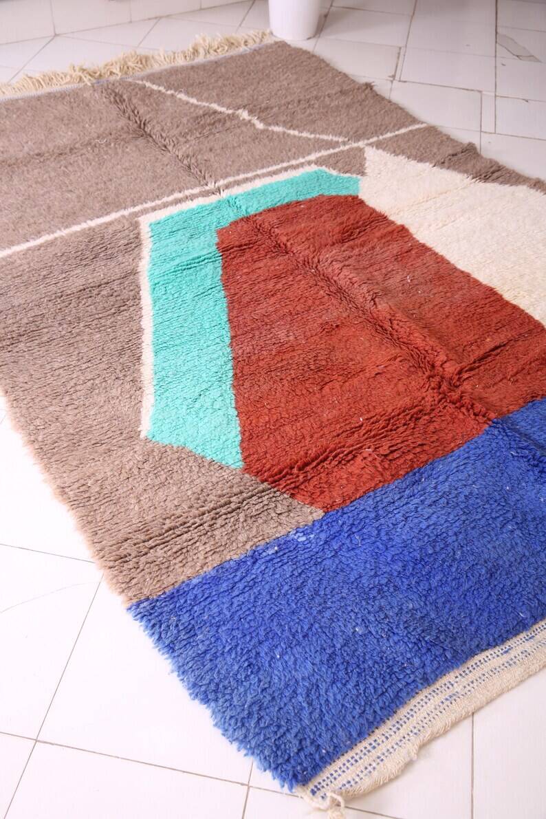 Authentic natural wool Berber rug size 1.5/2.5 m