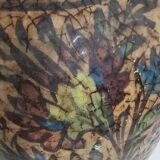 Early 20th century Persian Qajar dynasty pottery vases / bowl / bottle / 1900s