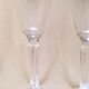 4 flutes Crystal champagne