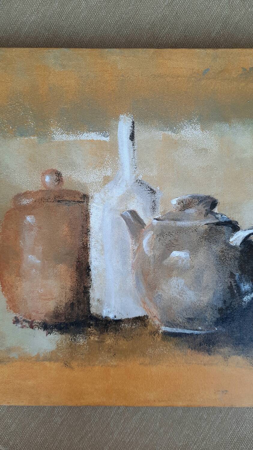 Oil painting painting