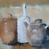 Oil painting painting