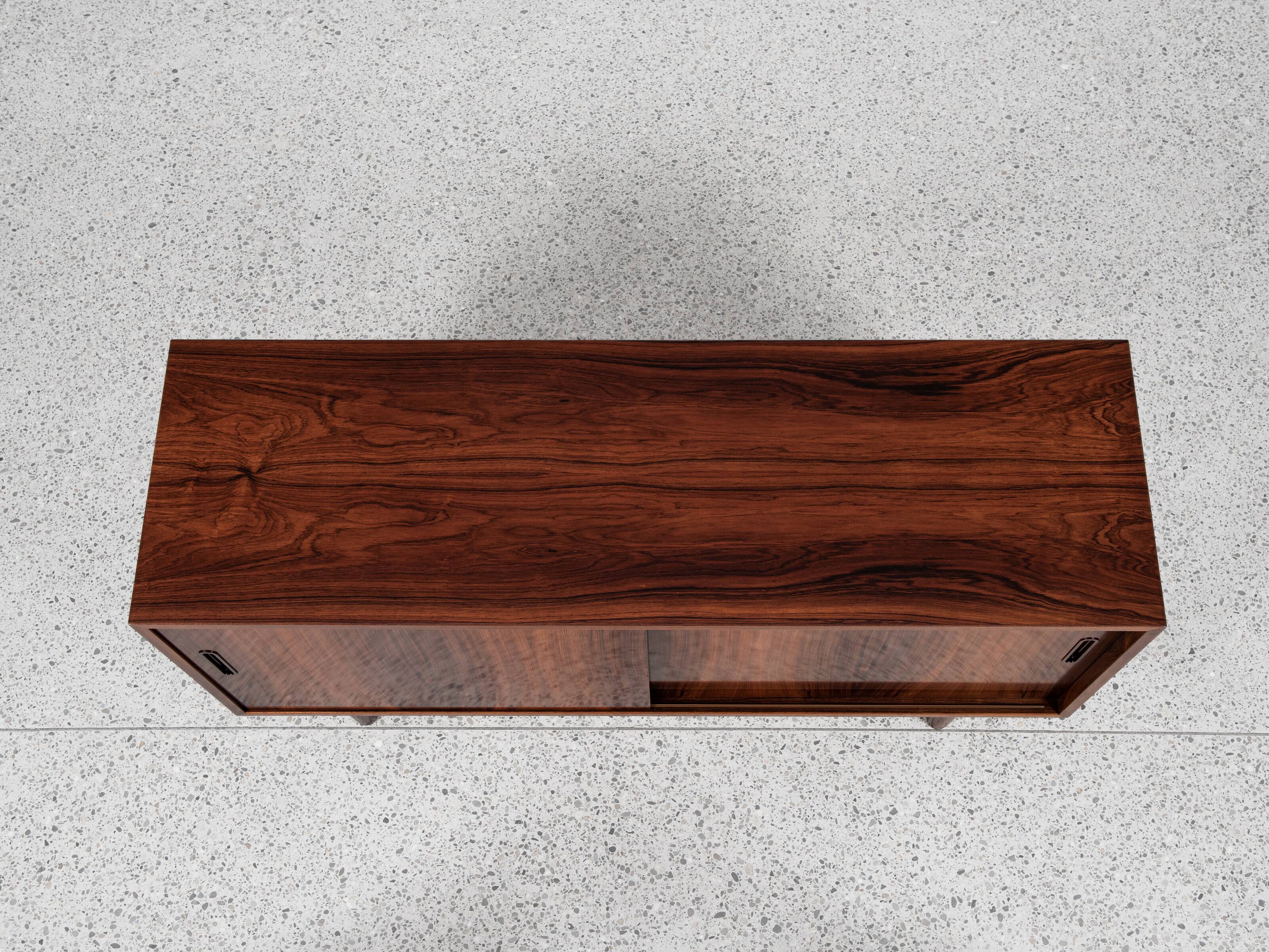 Buffet danois des années 1960 en palissandre par Hundevad - 138 cm