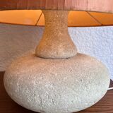 Natural stone table lamp