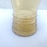 Bouteille en verre jaune