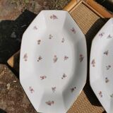 Porcelain serving dishes