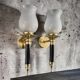 Paire d’appliques murales