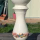 Large column vase holder with ceramic pot cache Belle Époque