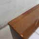 Vintage mid century walnut effect compact scandinavian sideboard