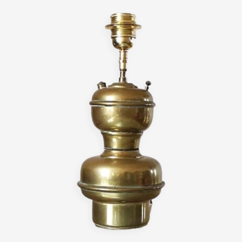 old brass acetylene lamp