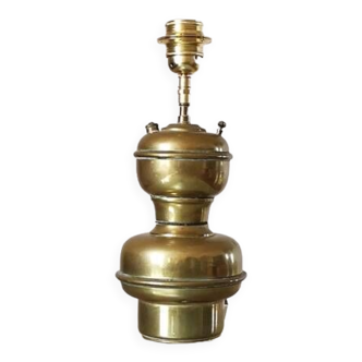 old brass acetylene lamp