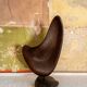Cristiano Nicoletta, abstract sculpture, 1960s, wood