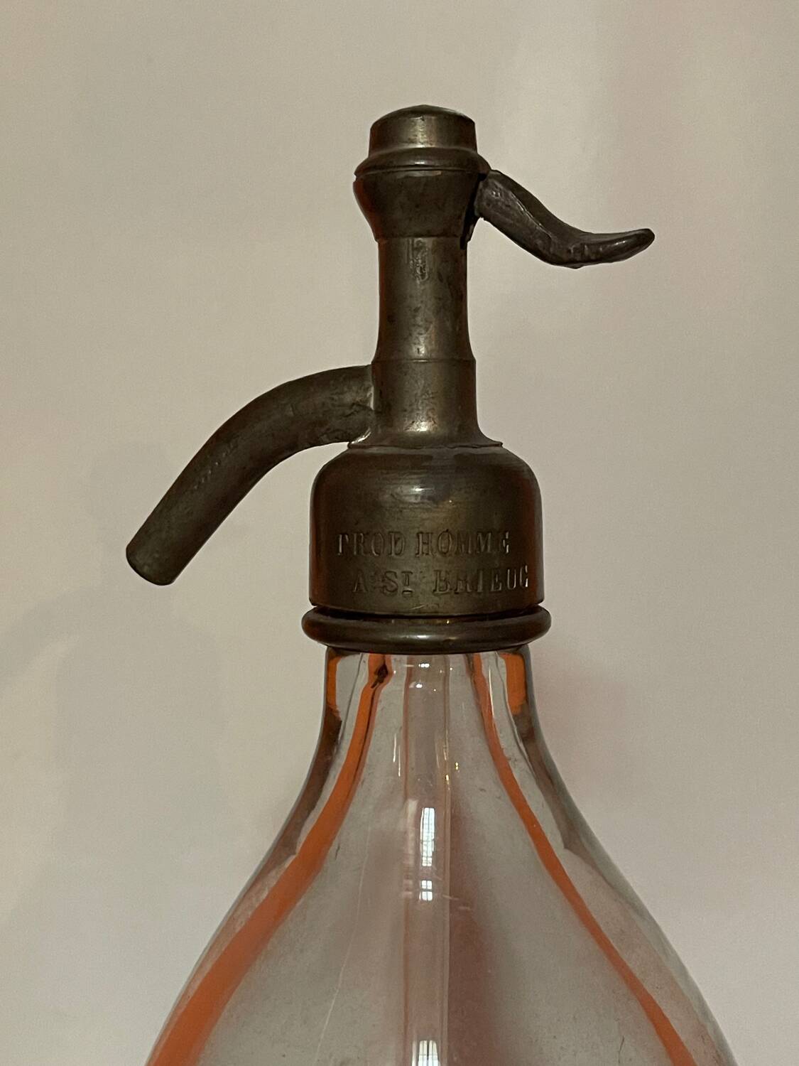 Ancien et rare syphon