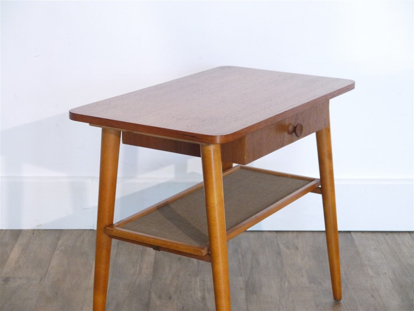 Scandinavian teak bedside 1960