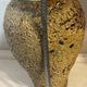 Large textured ceramic vase – 1960s/70s – H 40 cm