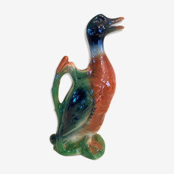 Pichet canard vintage en céramique