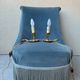 Paire de lampe en bronze style Louis XV