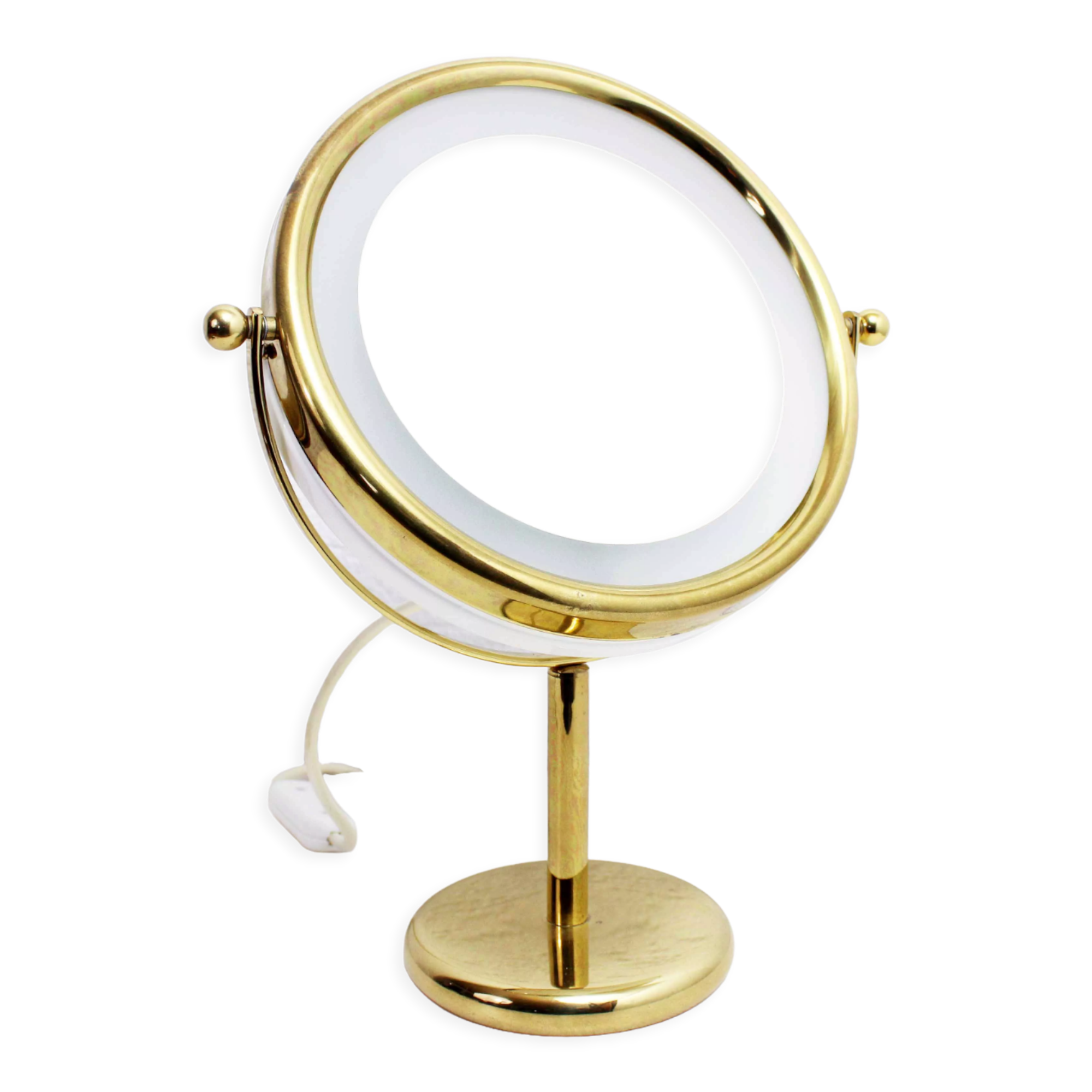 Miroir vintage rétroéclairé à poser