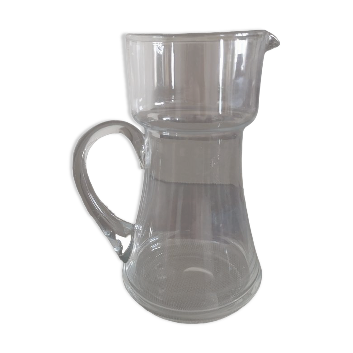Glass pitcher/broc - Middle 20th