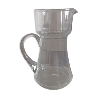 Glass pitcher/broc - Middle 20th