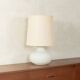 1970s table lamp, Heinz Josef Ohm, Glashütte Limburg, vintage