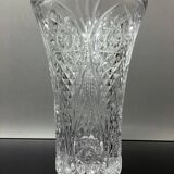 Vase / pressed glass