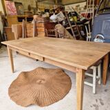 Oak farmhouse table