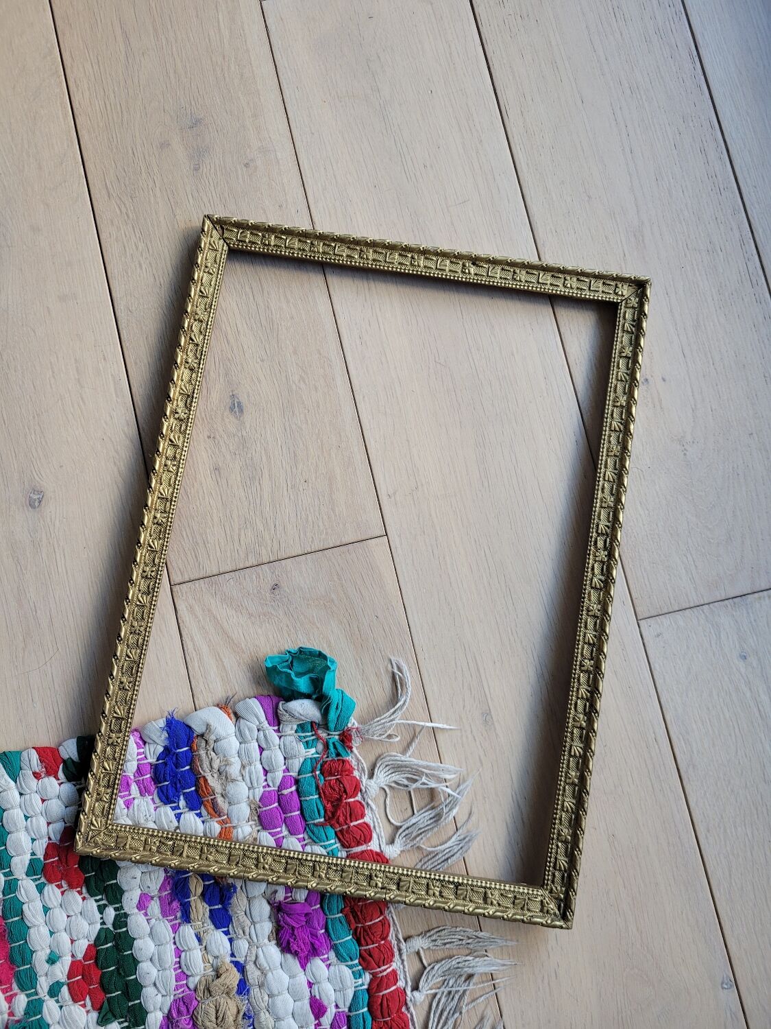 Gilded wooden frame