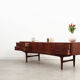 Teak lowboard, Danish design, 1960s, manufactured by Westergaards