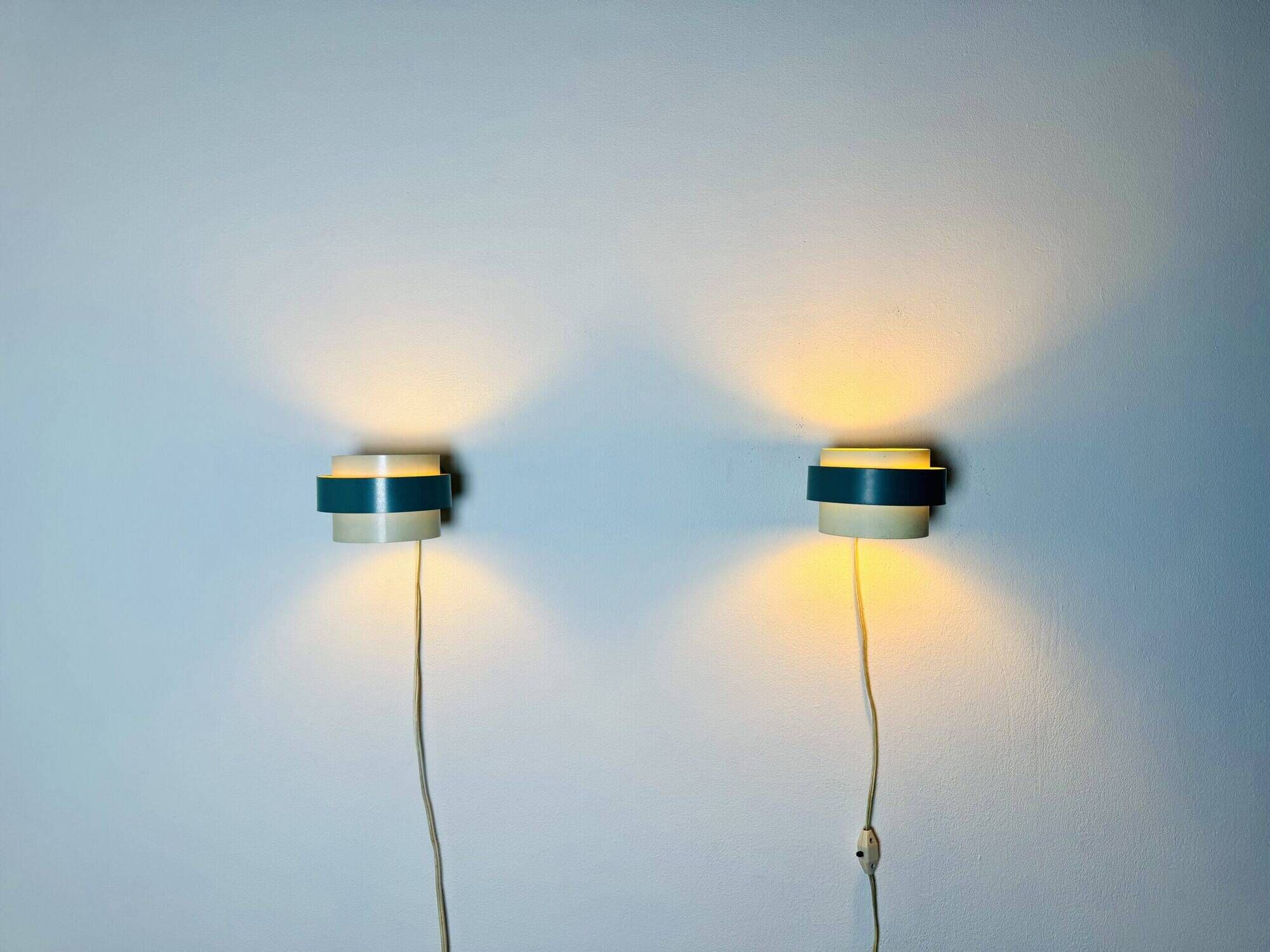 Model Nx25 Wall Lamps By Philips, The Netherlands, 1950S