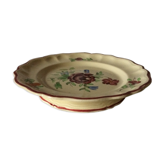 Longchamp earthenware antique cake dish