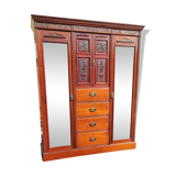 English mahogany wardrobe circa 1920
