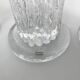 Glass candle holders by Göran Wärff for Kosta Boda, Sweden, 1970s.