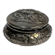 Powder magazine with solid silver mirror