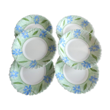 Green arcopal hollow plates