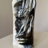 Table lamp by Jeppe Hagedorn-Olsen, denmark, studio pottery, 1960s