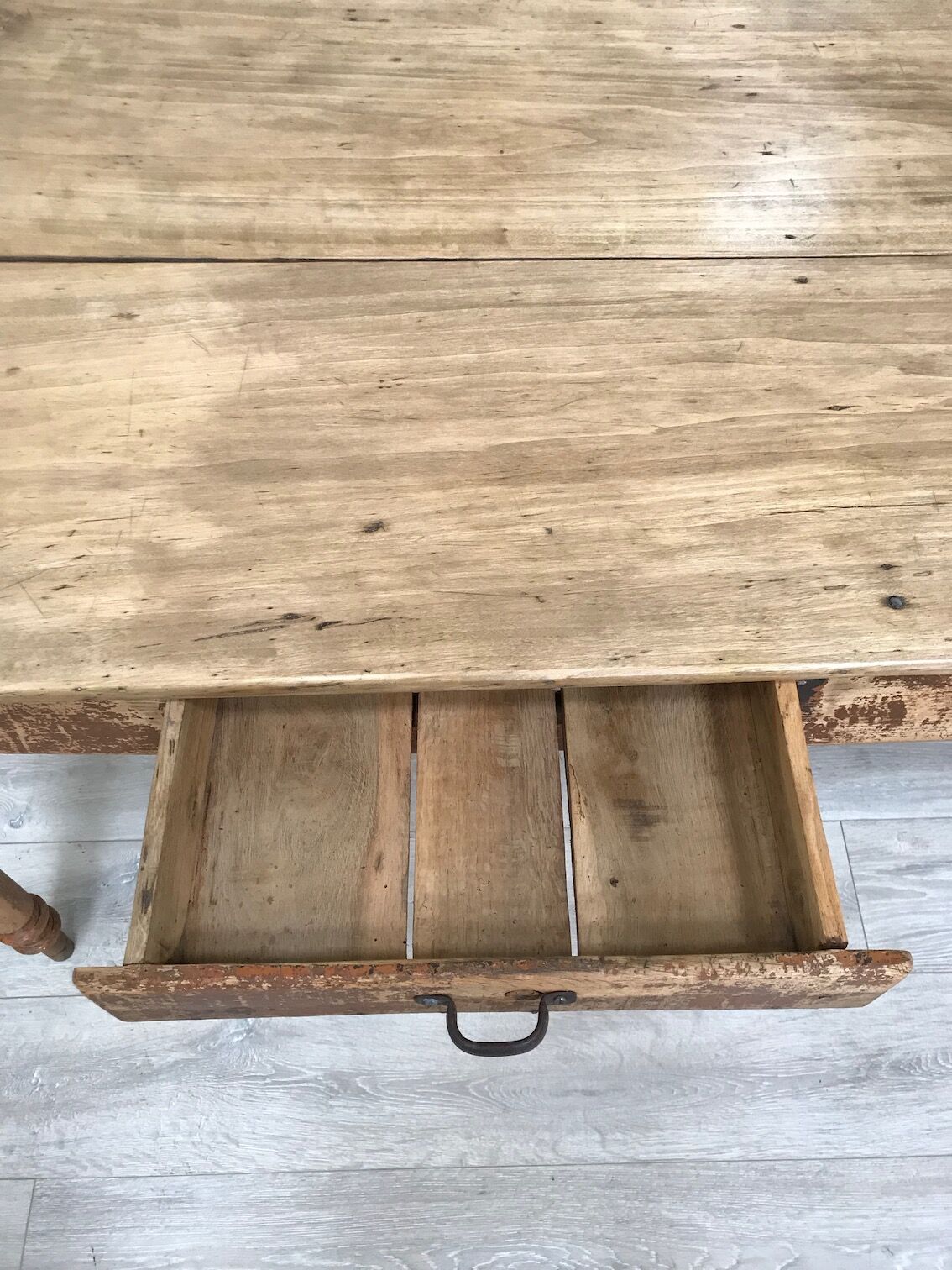 Vintage farm table