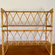 Vintage rattan shelf