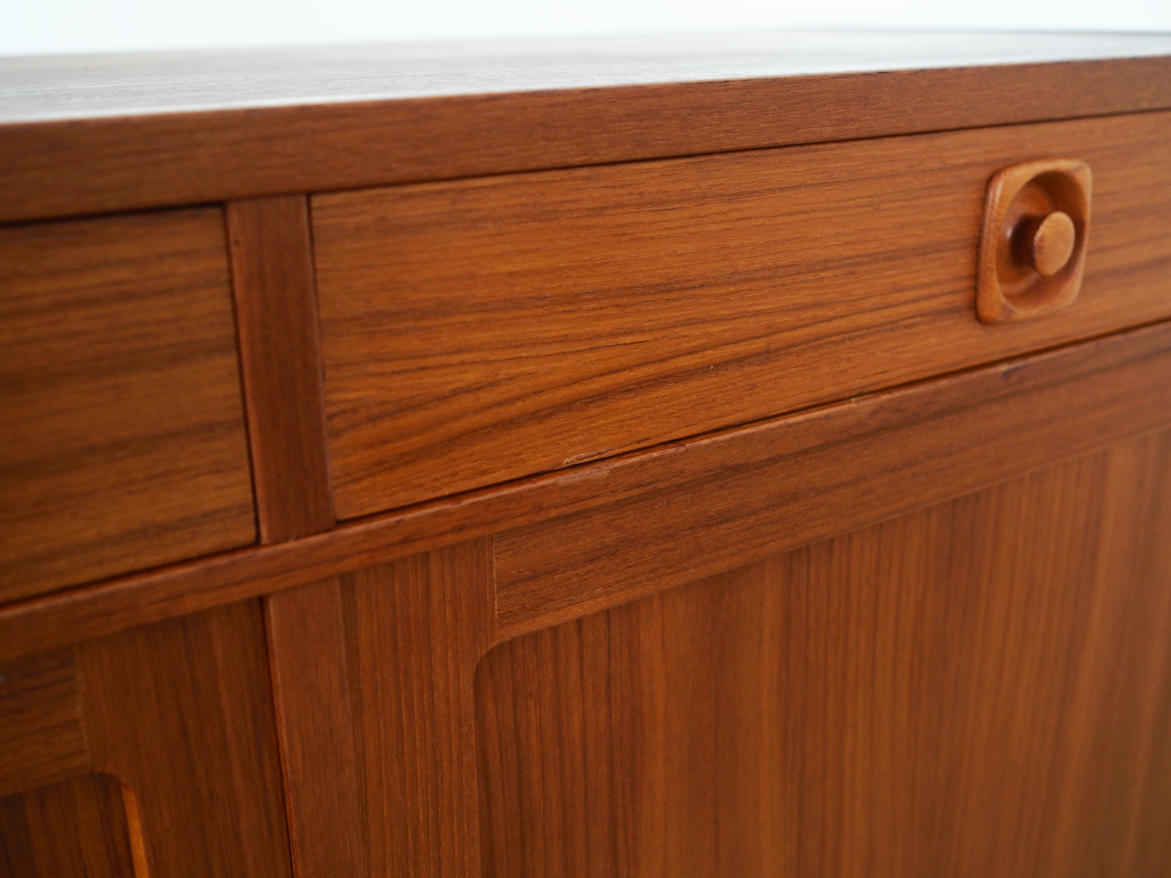 Teak dresser, Danish design, 1970s, production: Denmark