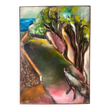 The Wolf's Path, signed Kelly de S.