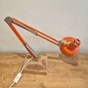 Vintage articulated metal architect lamp
