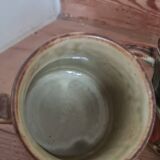 Glazed stoneware mugs from the 60s